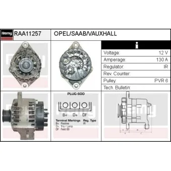 Alternateur REMY RAA11257