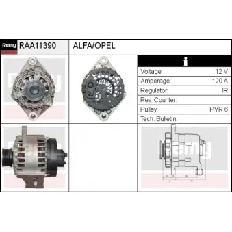 Alternateur REMY RAA11390