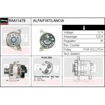 Alternateur REMY RAA11479