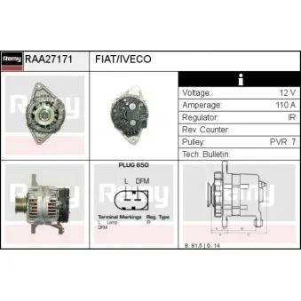 Alternateur REMY RAA27171