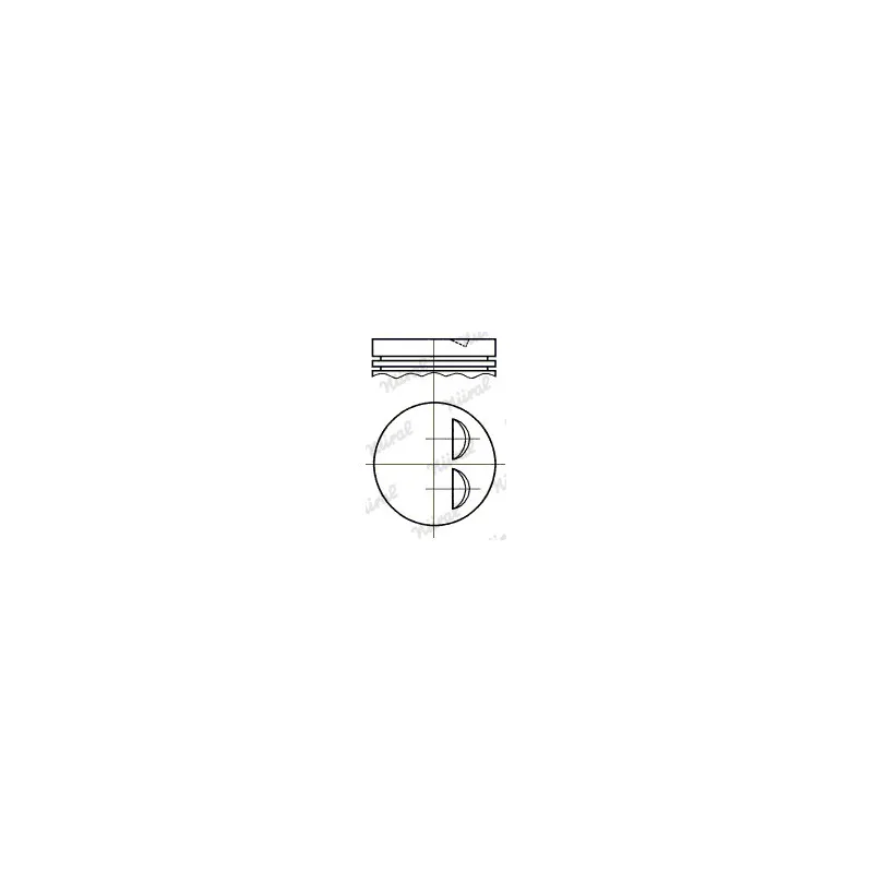 Piston NÜRAL 87-102700-10