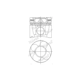 Piston NÜRAL 87-103000-40