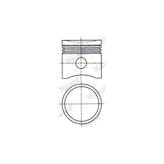 Piston NÜRAL 87-103806-00
