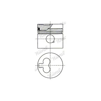 Piston NÜRAL 87-110100-00