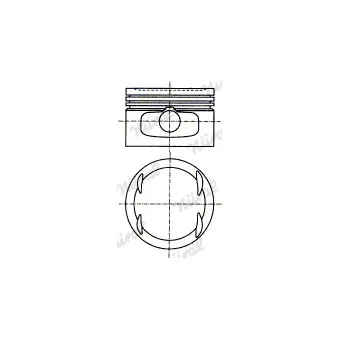 Piston NÜRAL 87-124806-00