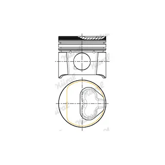 Piston NÜRAL 87-126600-00