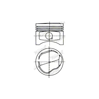 Piston NÜRAL 87-133900-10