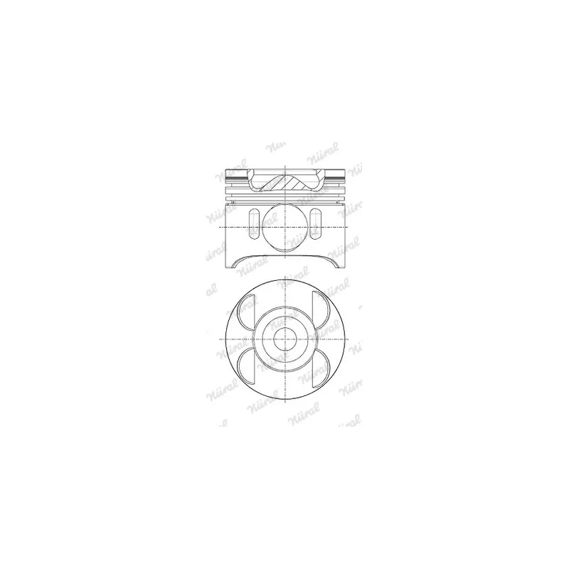 Piston NÜRAL 87-136407-00