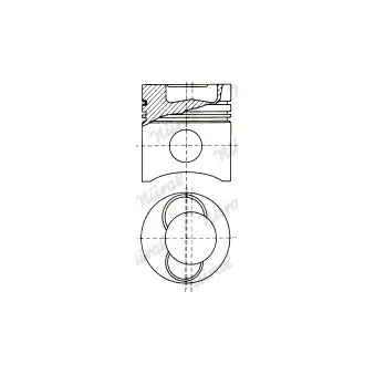 Piston NÜRAL 87-136500-95