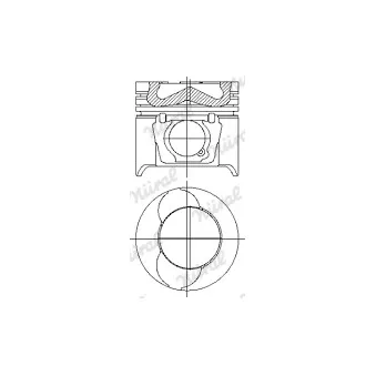 Piston NÜRAL 87-140600-00
