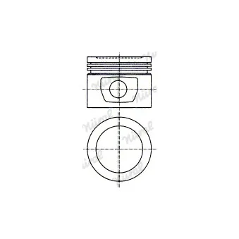 Piston NÜRAL 87-145406-00