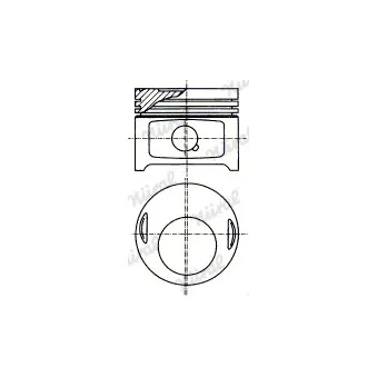 Piston NÜRAL 87-179511-10
