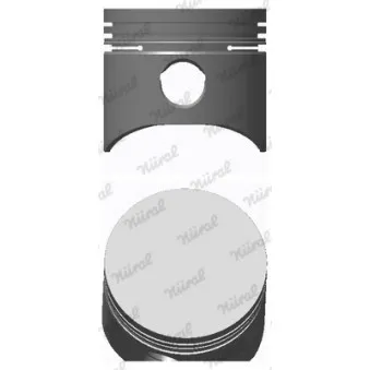Piston NÜRAL 87-206600-10