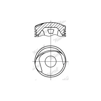 Piston NÜRAL 87-214111-00