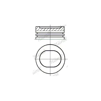 Piston NÜRAL 87-215308-10