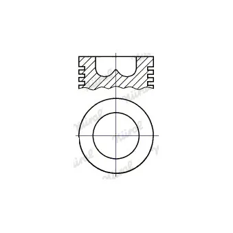 Piston NÜRAL 87-245208-30