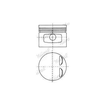 Piston NÜRAL 87-304207-00
