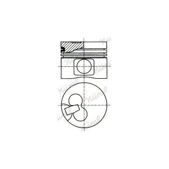 Piston NÜRAL 87-306711-00
