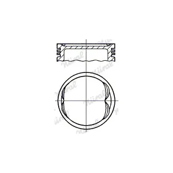 Piston NÜRAL 87-306800-10