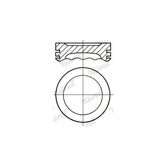 Piston NÜRAL 87-306907-20