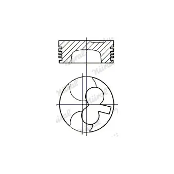Piston NÜRAL 87-307000-20