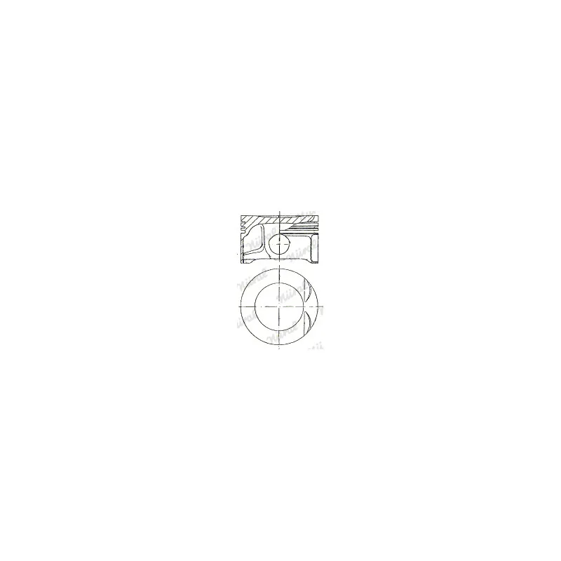 Piston NÜRAL 87-307707-10