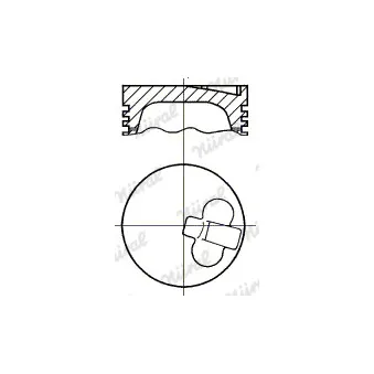 Piston NÜRAL 87-373807-00