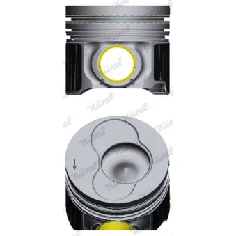 Piston NÜRAL 87-421007-10