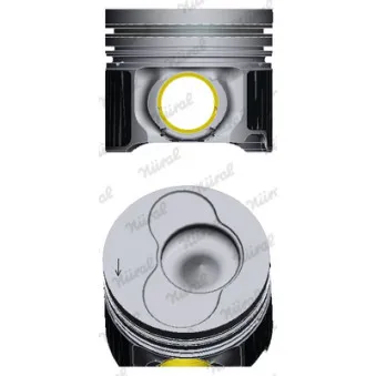 Piston NÜRAL 87-421007-20