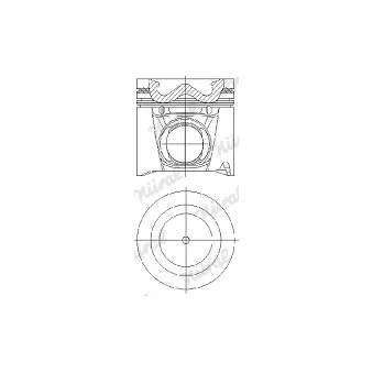 Piston NÜRAL 87-421600-00