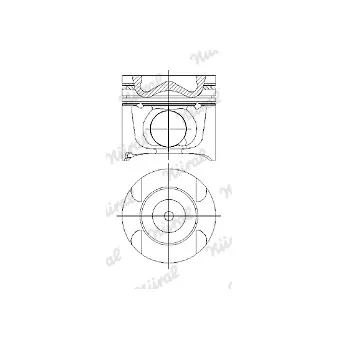 Piston NÜRAL 87-427400-80