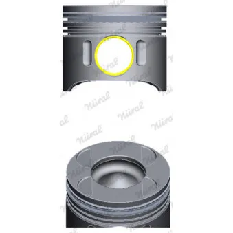 Piston NÜRAL 87-428700-00