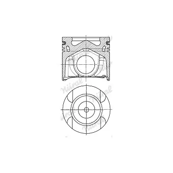 Piston NÜRAL 87-433400-10