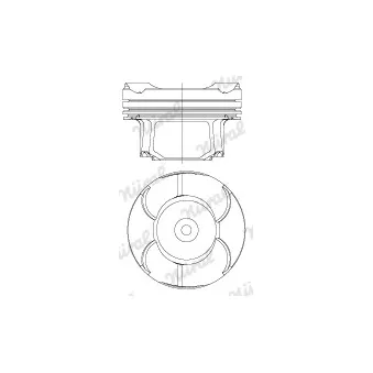 Piston NÜRAL 87-434600-00
