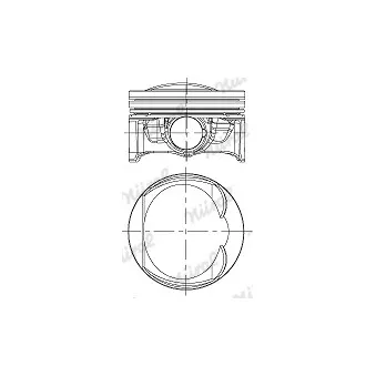 Piston NÜRAL 87-435100-00