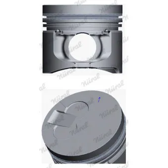 Piston NÜRAL 87-444207-10