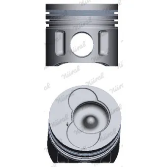 Piston NÜRAL 87-501507-10