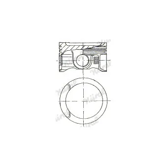 Piston NÜRAL 87-501800-50