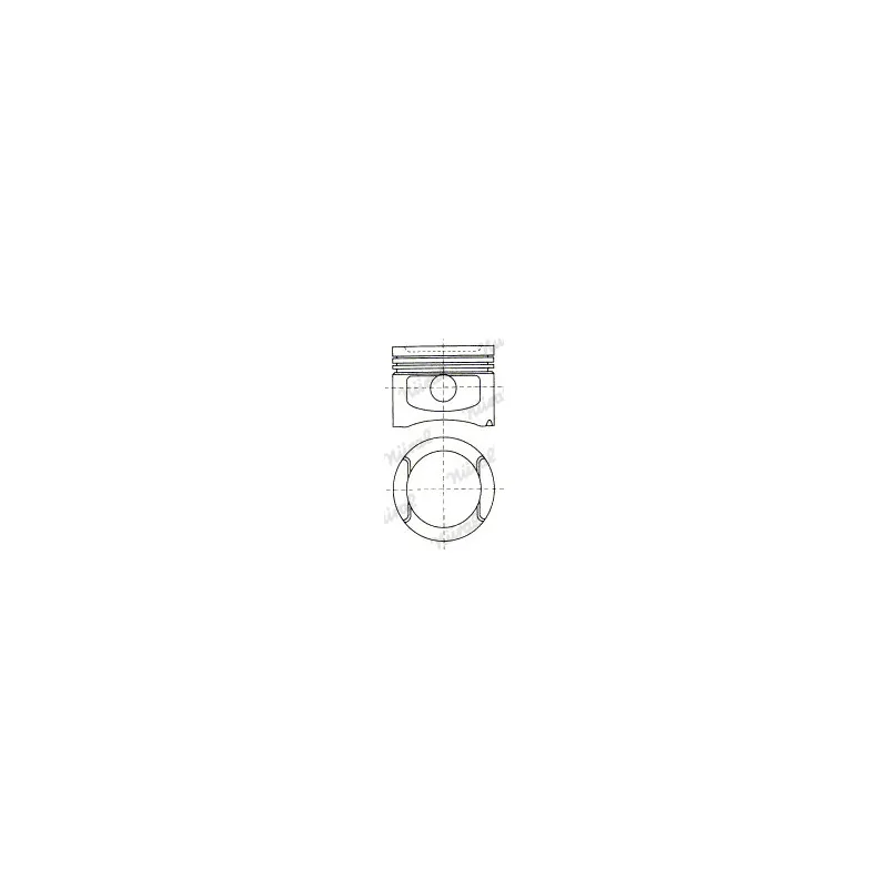 Piston NÜRAL 87-501807-10