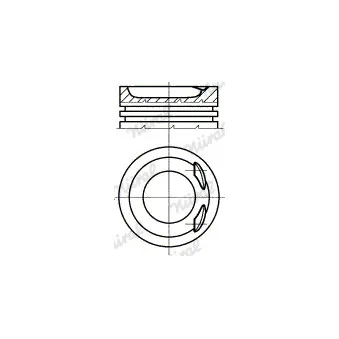 Piston NÜRAL 87-501900-00
