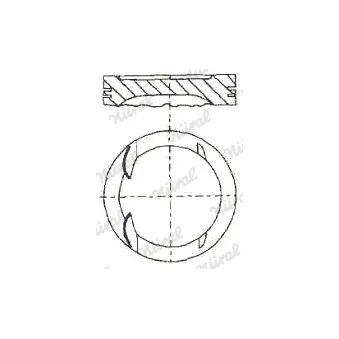 Piston NÜRAL 87-529300-00