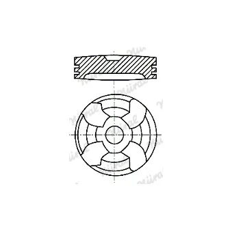 Piston NÜRAL 87-743600-00