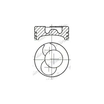 Piston NÜRAL 87-780121-10