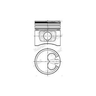 Piston NÜRAL 87-783500-10