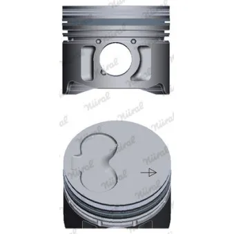 Piston NÜRAL 87-990111-40