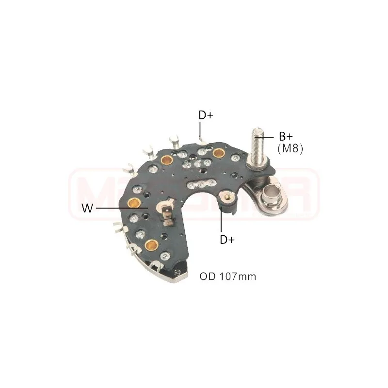 Pont de diodes, alternateur ERA 215760