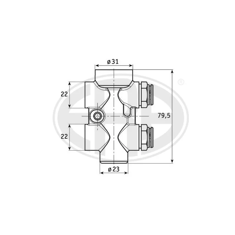 Thermostat d'eau ERA 350300