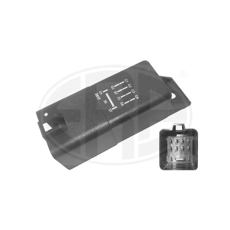 Appareil de commande, temps de préchauffage ERA 661355