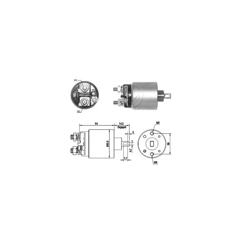 Contacteur, démarreur ERA ZM1710