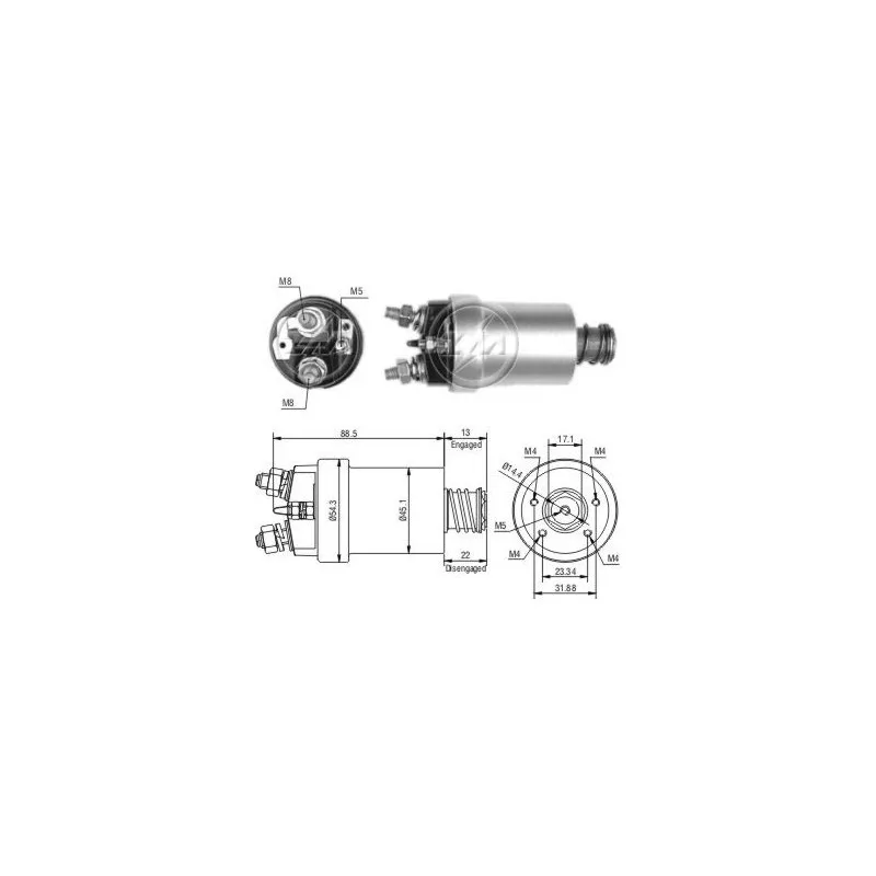 Contacteur, démarreur ERA ZM561
